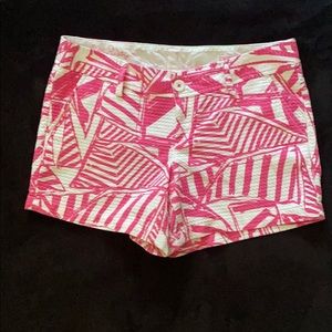 EUC Lilly Pulitzer The Callahan Shorts SZ6